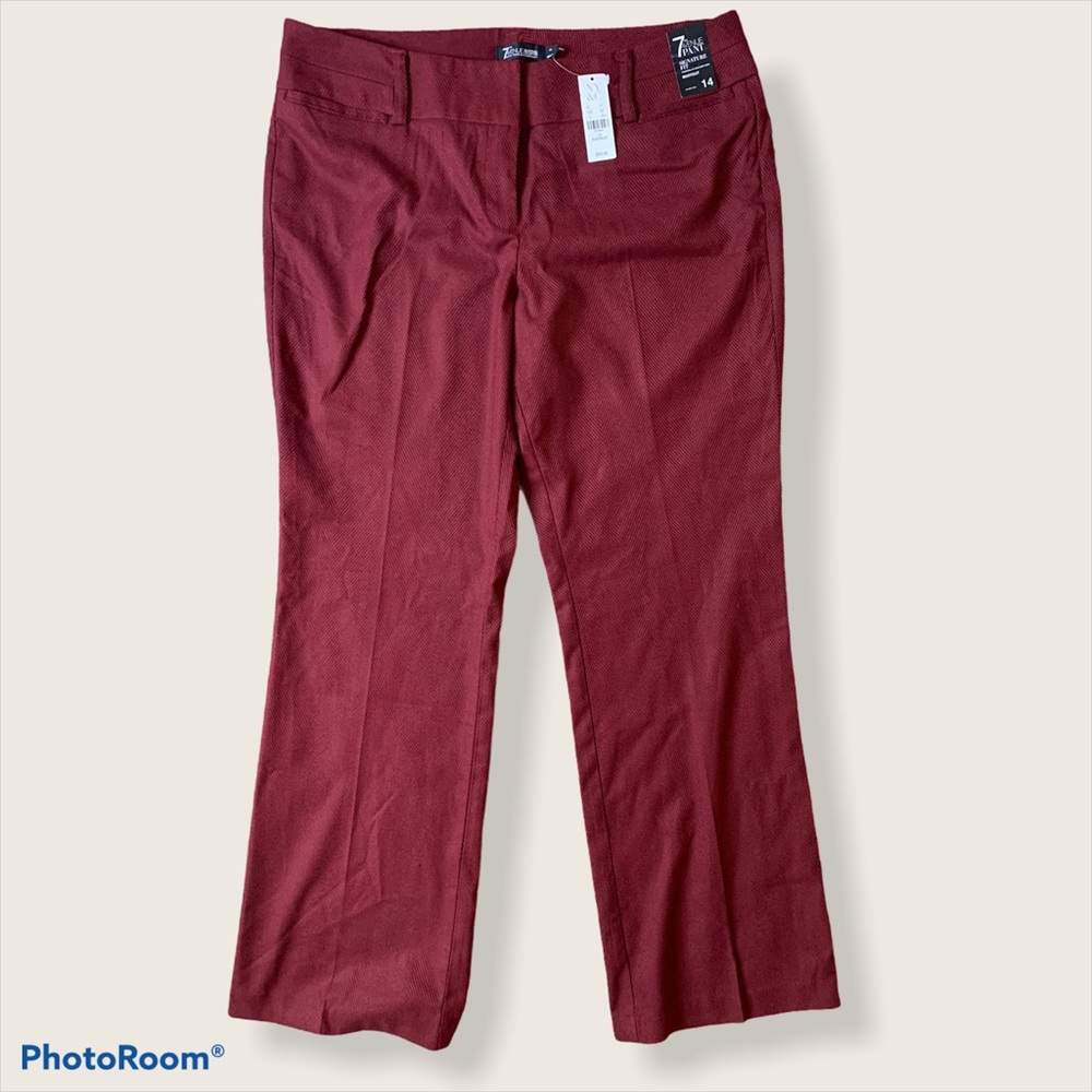 NWT NY&Co Signature Fit Bootcut Pants size 14